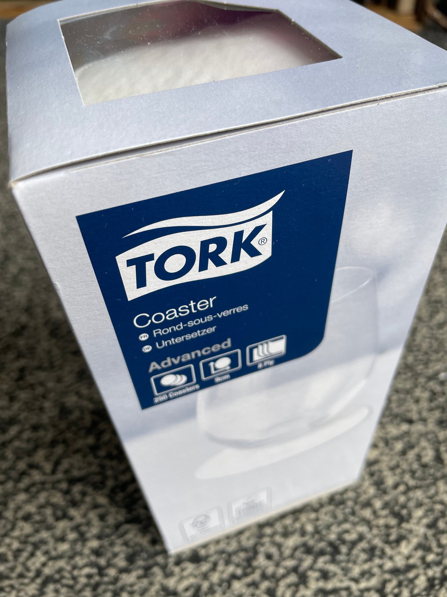 60th Diamond Wedding Anniversary multi ply Paper Drinks Coasters Pack of 25 Tableware celebration